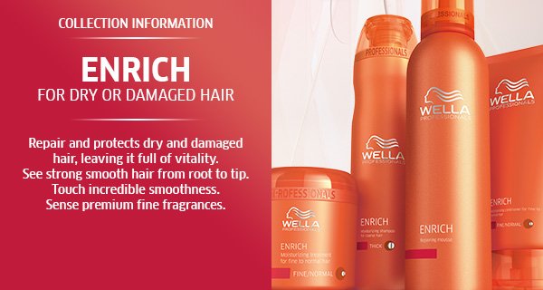 Collection information - Enrich - for dry or damaged hair
